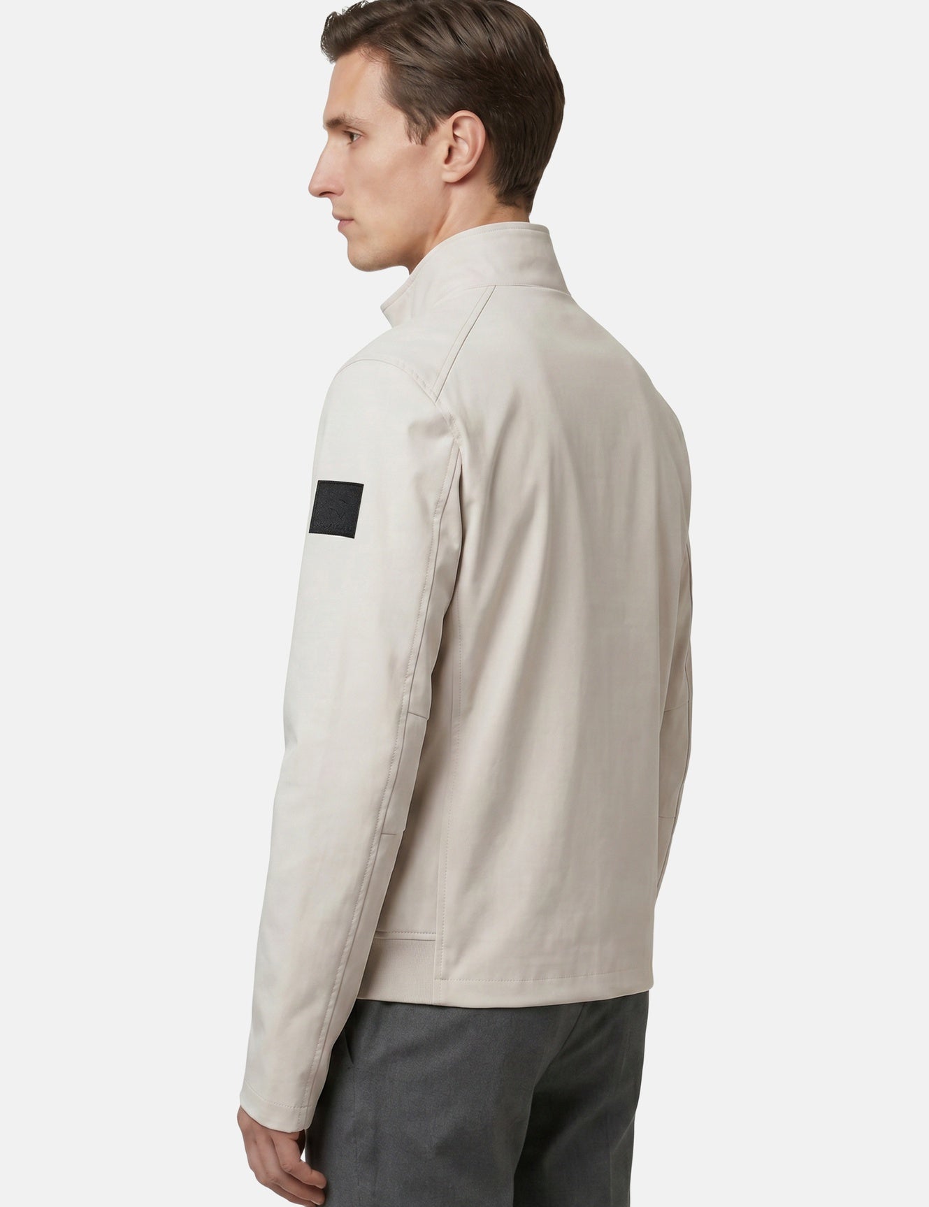 Giubbotto in Poliestere Beige