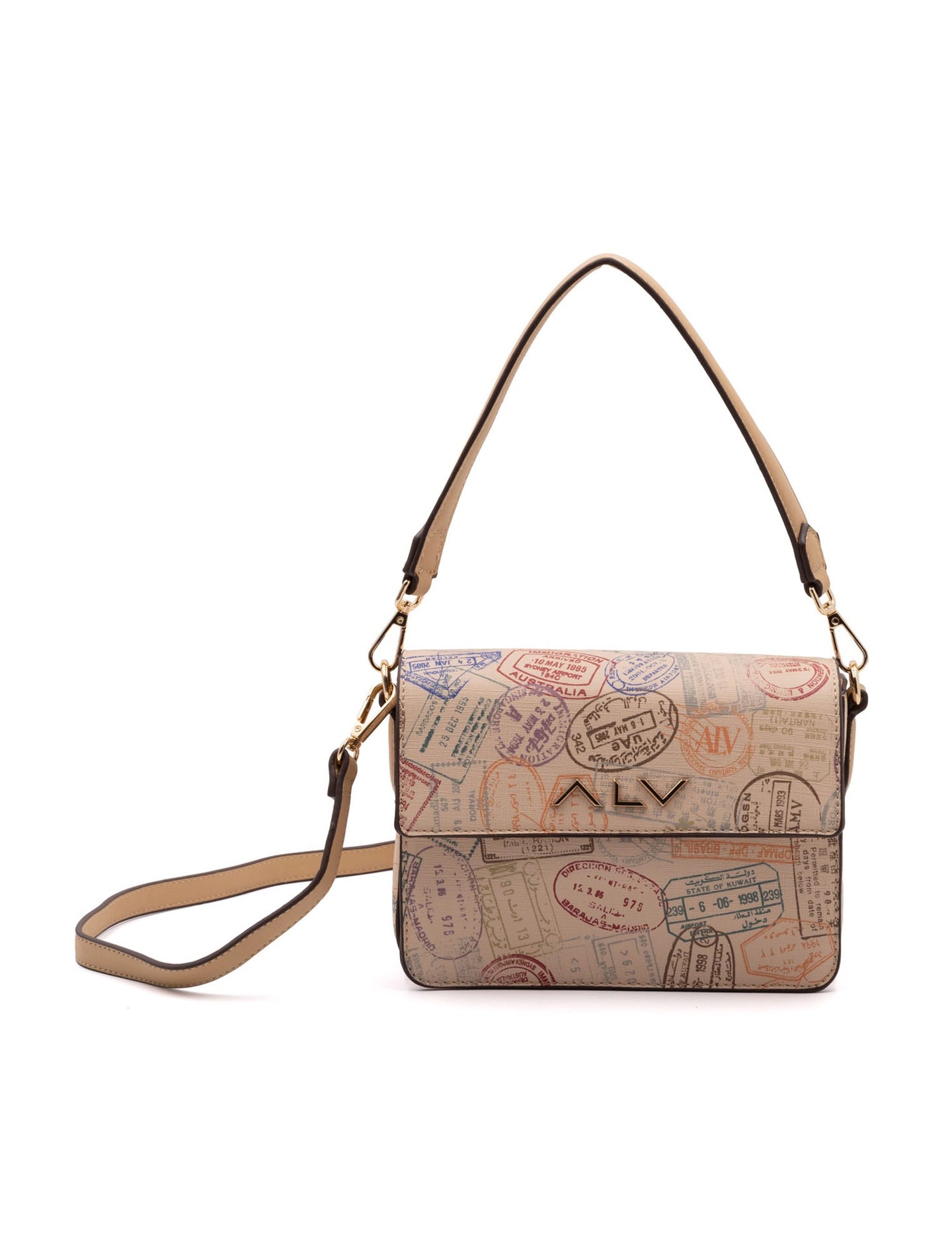 Borsa A Spalla da donna ALV - Beige