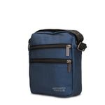 Borsa a Tracolla in 100% Pu Vegan Leather Blu