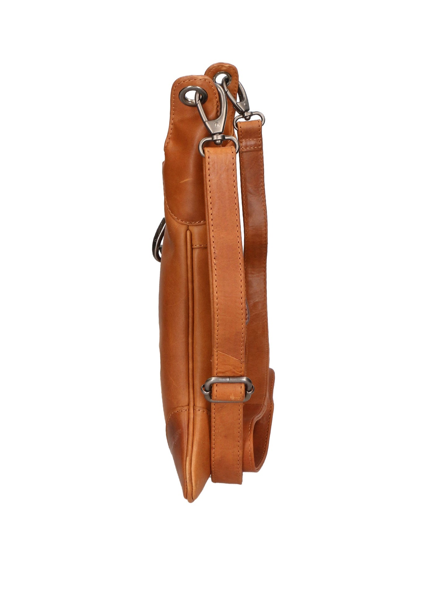 Borsa a Tracolla in Vera Pelle Marrone