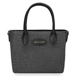Borsa a Mano in Pelle Vegana Nero Pierre Cardin