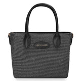 Borsa a Mano in Pelle Vegana Nero Pierre Cardin