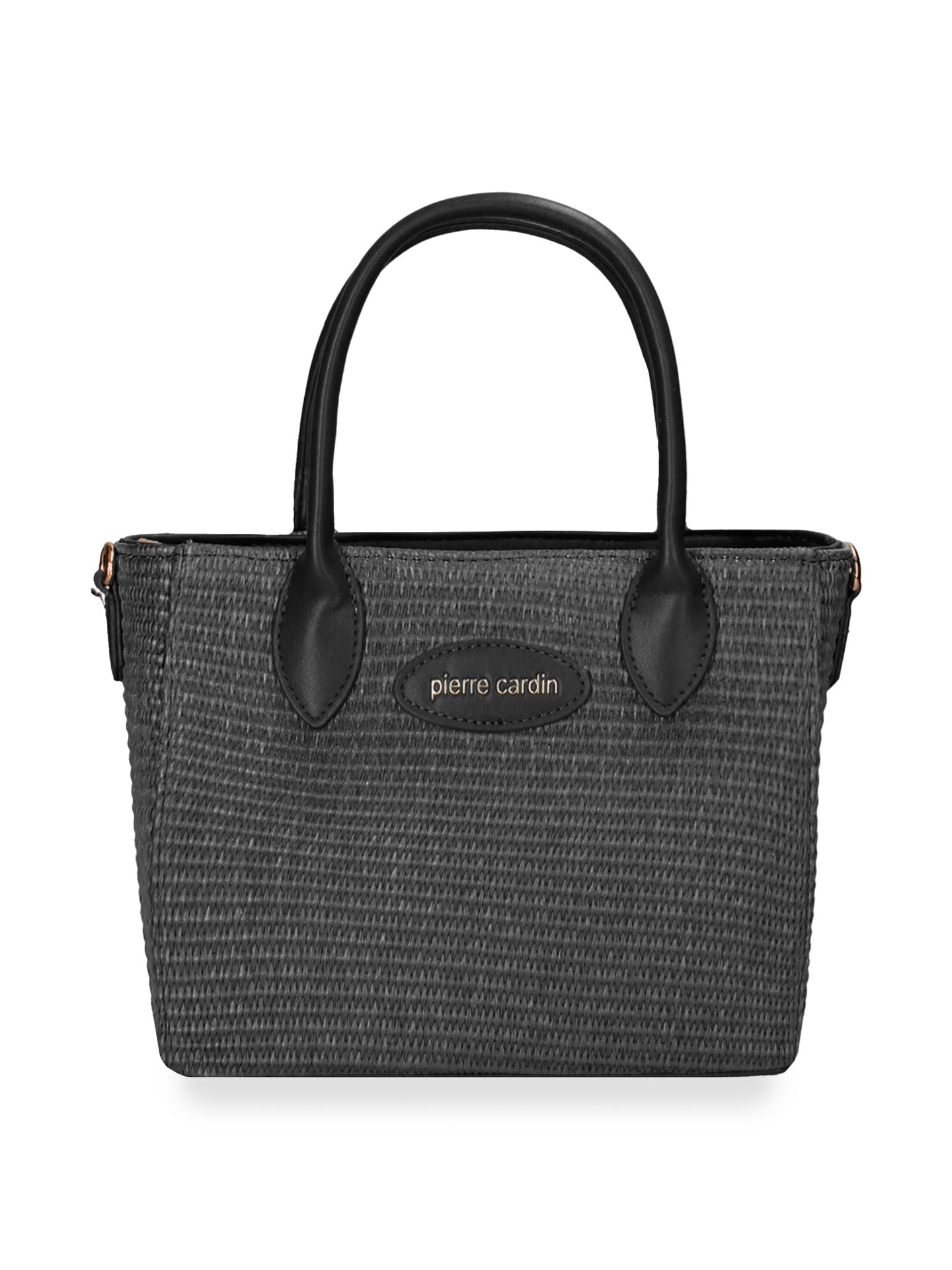 Borsa a Mano in Pelle Vegana Nero Pierre Cardin