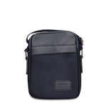 Borsa a Tracolla in 100% Pu Vegan Leather Blu