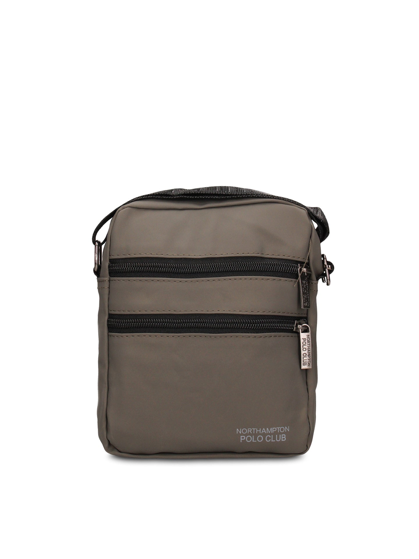 Borsa a Tracolla in 100% Pu Vegan Leather Verde Scuro