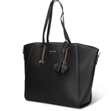Borsa a Mano in Pelle Vegana Nero