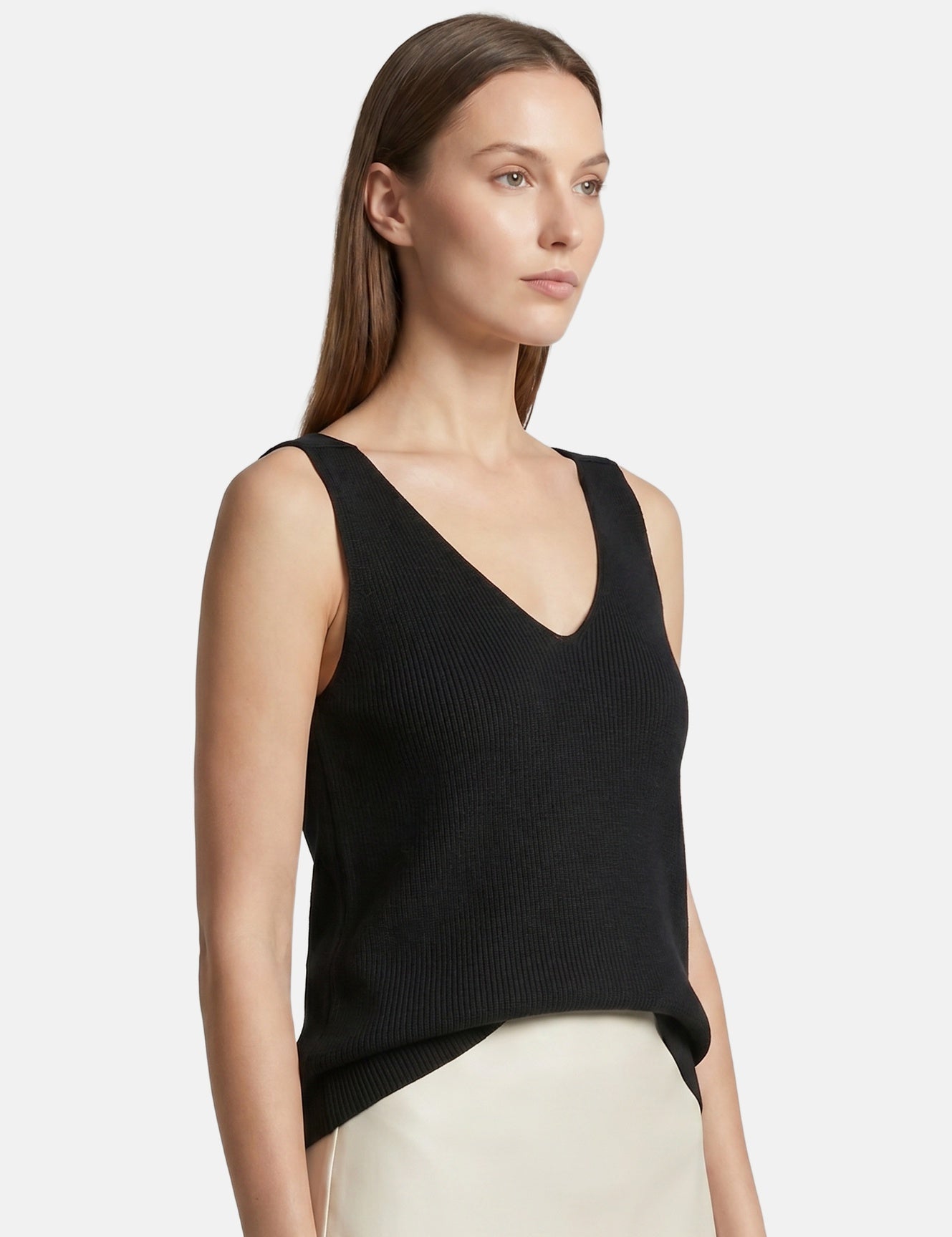 Vestito in Poliestere Nero