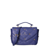 Borsa a Mano in Pelle Sintetica Blu