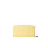 Portafoglio Donna in Vera Pelle Giallo