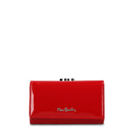 Portafoglio in Vera Pelle Rosso Pierre Cardin