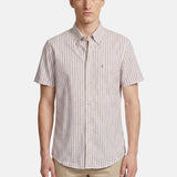 Camicia in Cotone Beige Navigare