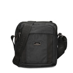 Borsa a Tracolla in 100% Pu Vegan Leather Nero