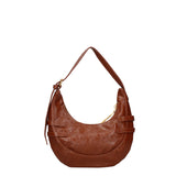 Borsa a spalla CUSTO - Marrone scuro