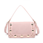 Borsa a Tracolla in Pelle Vegana Rosa