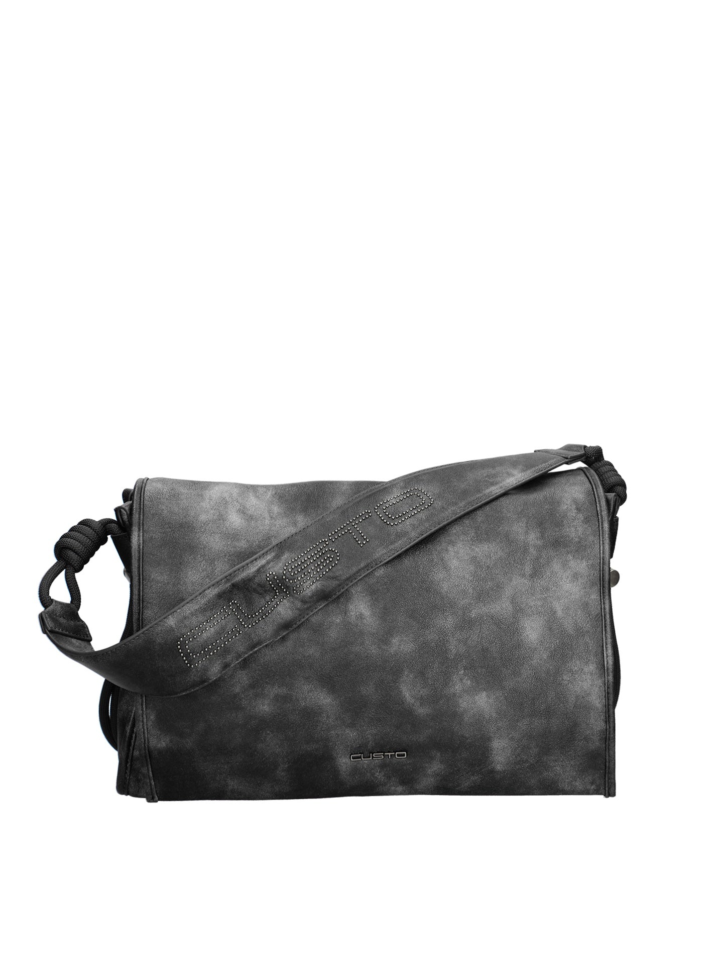 Borsa a tracolla CUSTO - Nero