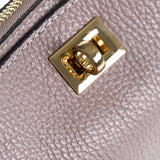 Borsa a Spalla in Vera Pelle Taupe