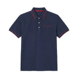 Camicia in Cotone Blu Navy