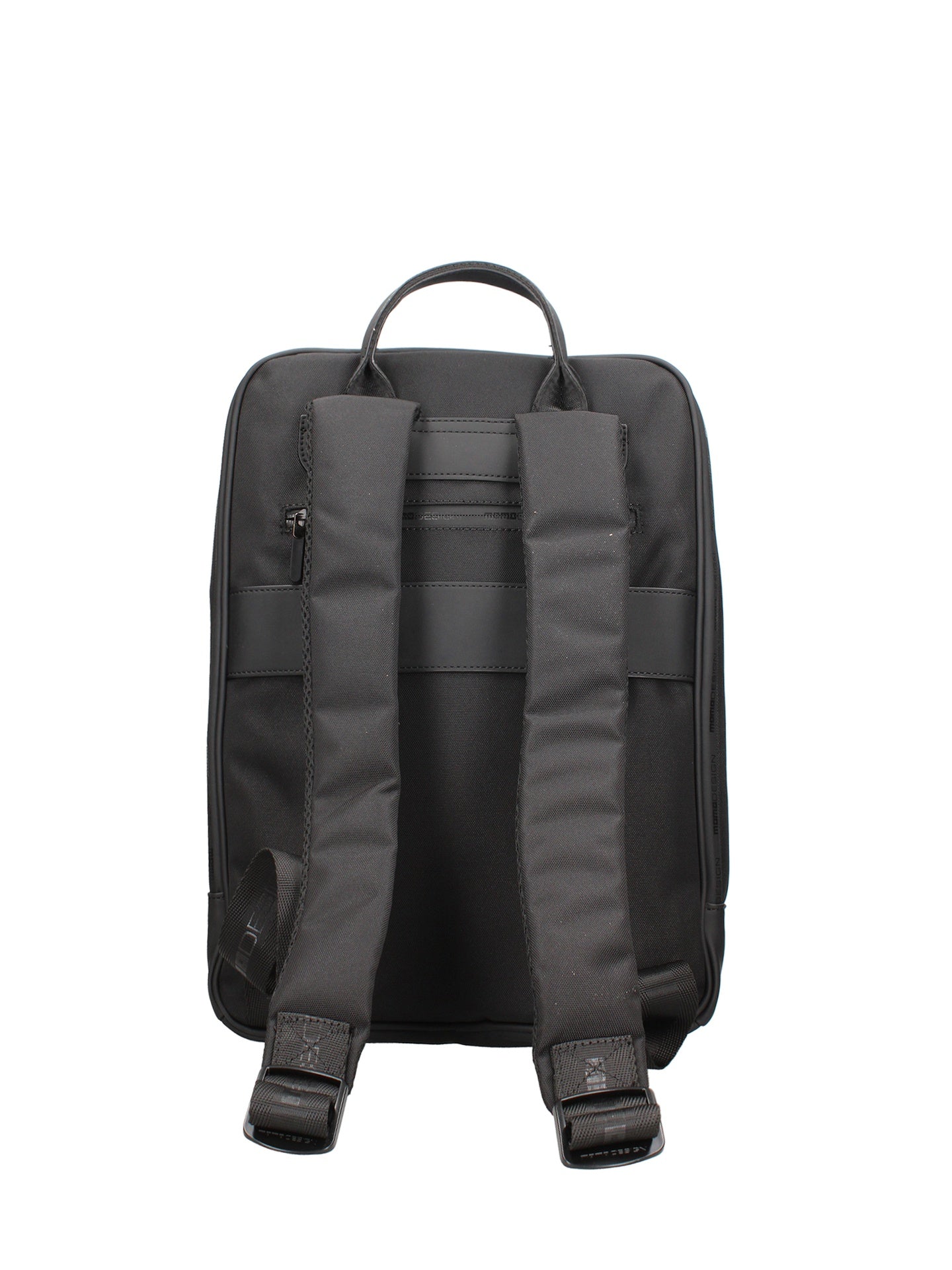 Zaino in Polyurethane Nero