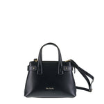 Borsa a Mano in Vera Pelle Nero Pierre Cardin
