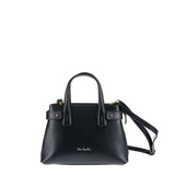 Borsa a Mano in Vera Pelle Nero Pierre Cardin