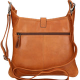 Borsa a Tracolla in Vera Pelle Marrone