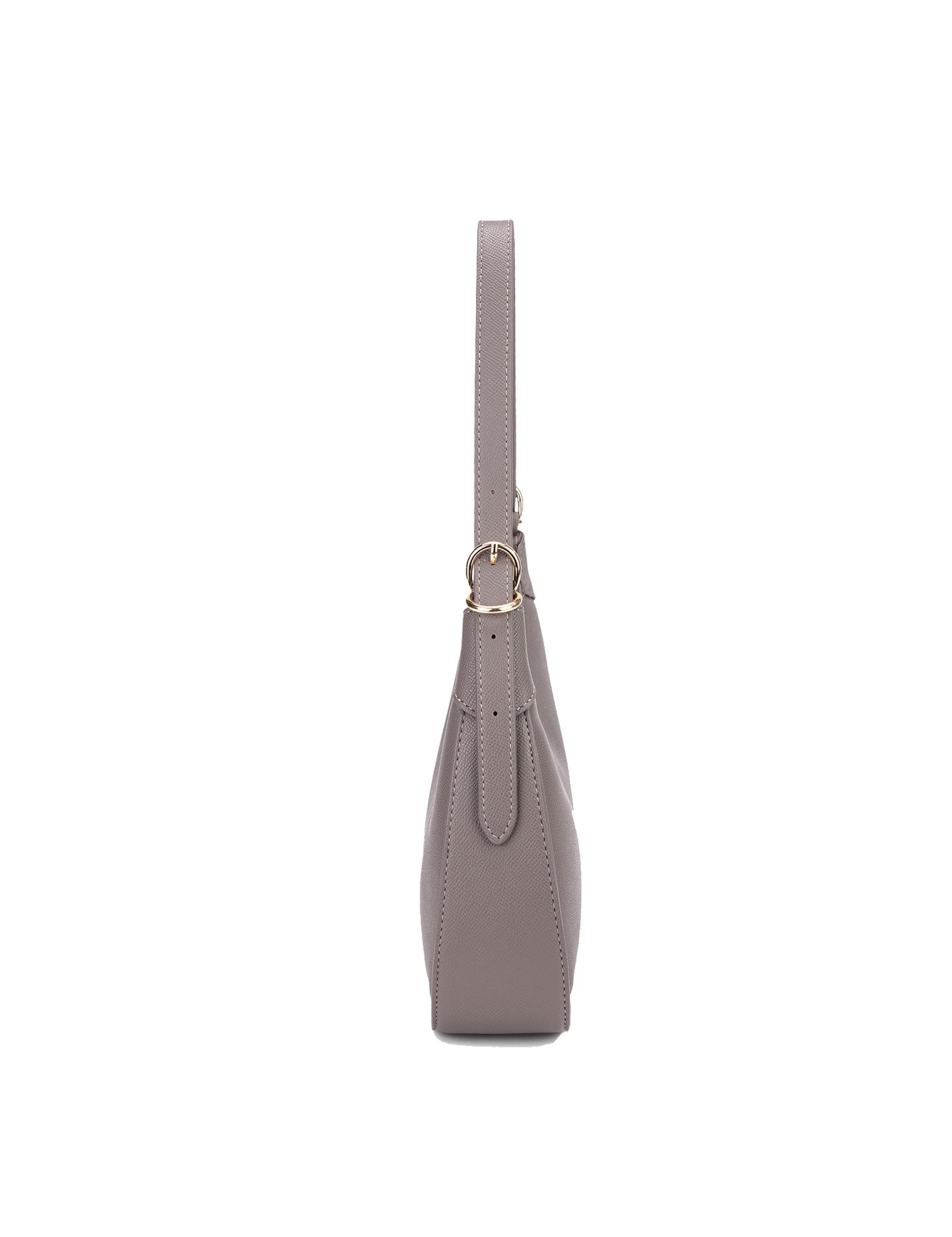 Borsa a Spalla in Vegan Leather Grigio