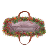 Borsa Shopper in Rattan Rosa
