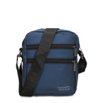 Borsa a Tracolla in 100% Pu Vegan Leather Blu