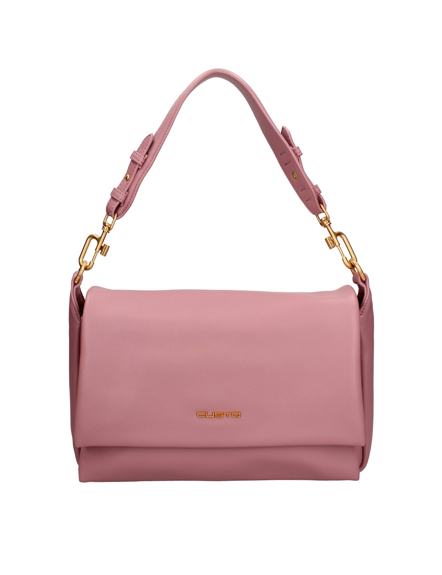 Borsa a spalla CUSTO - Malva