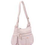 Borsa a Spalla in Pelle Vegana Beige