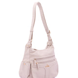 Borsa a Spalla in Pelle Vegana Beige