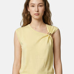 Vestito in Viscosa Giallo Roberta Rossi
