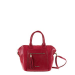 Borsa a Mano in Vera Pelle Rubino Pierre Cardin