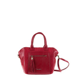 Borsa a Mano in Vera Pelle Rubino Pierre Cardin