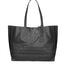Borsa a Mano in 100% Cow Leather Nero Chiara Ferretti