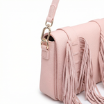 Borsa a Tracolla in Polyurethane Rosa