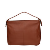 Borsa a Spalla in Vera Pelle Marrone