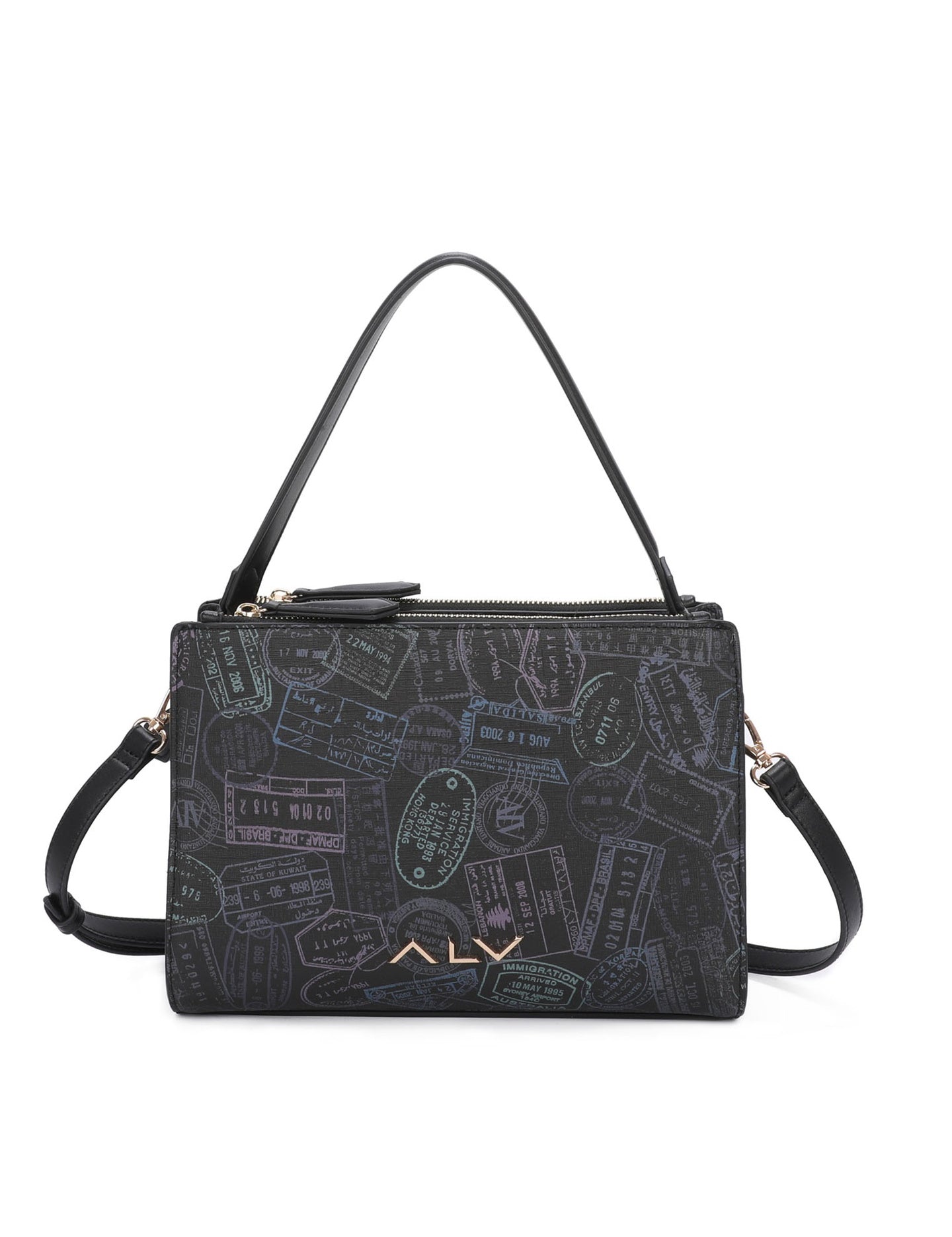 Borsa A Spalla da donna ALV - Nero