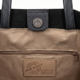 Borsa a Tracolla in Dollaro Leather Nero