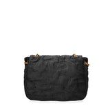 Borsa a spalla CUSTO - Nero