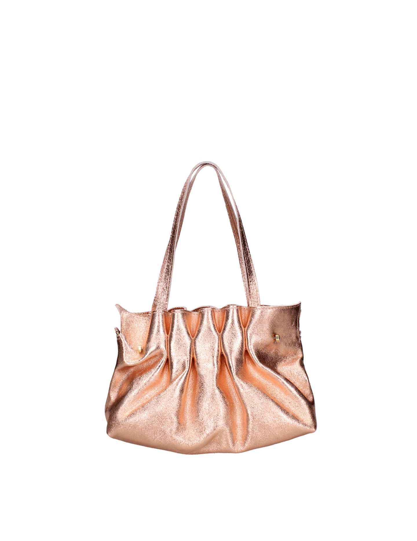 Borsa a Tracolla in Vera Pelle Rosa