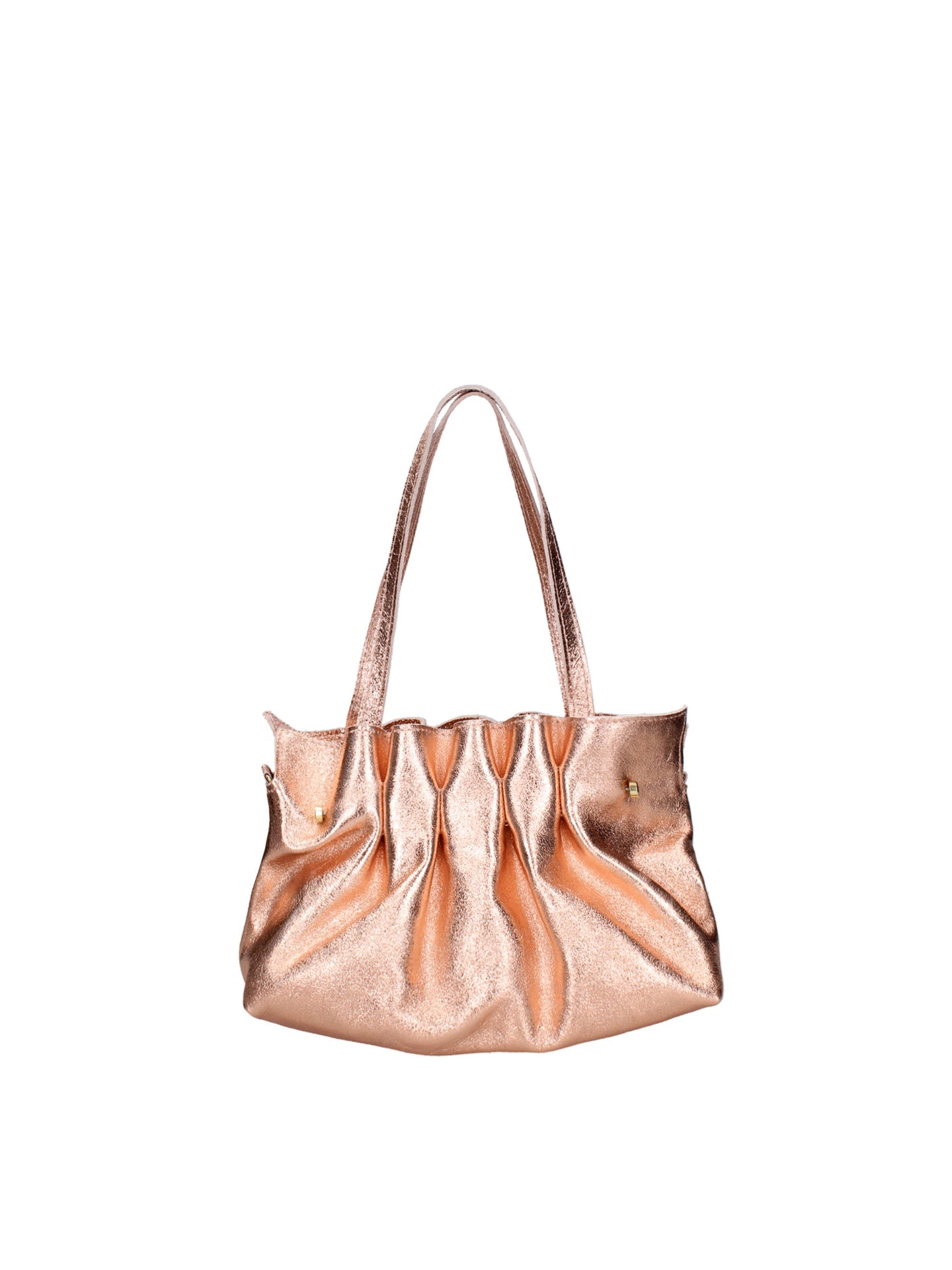Borsa a Tracolla in Vera Pelle Rosa
