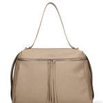 Borsa a Mano in Vera Pelle Cappuccino Chiara Ferretti