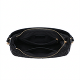 Borsa a Tracolla in Poliestere Nero