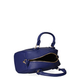 Borsa a Mano in Pelle Sintetica Blu