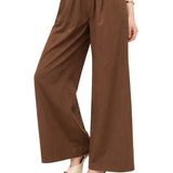 Pantaloni Donna Made in Italy in Cotone T.moro