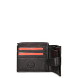 Portafoglio Uomo in Vera Pelle Nero