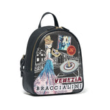 Zaino in Pelle Vegana Multicolore