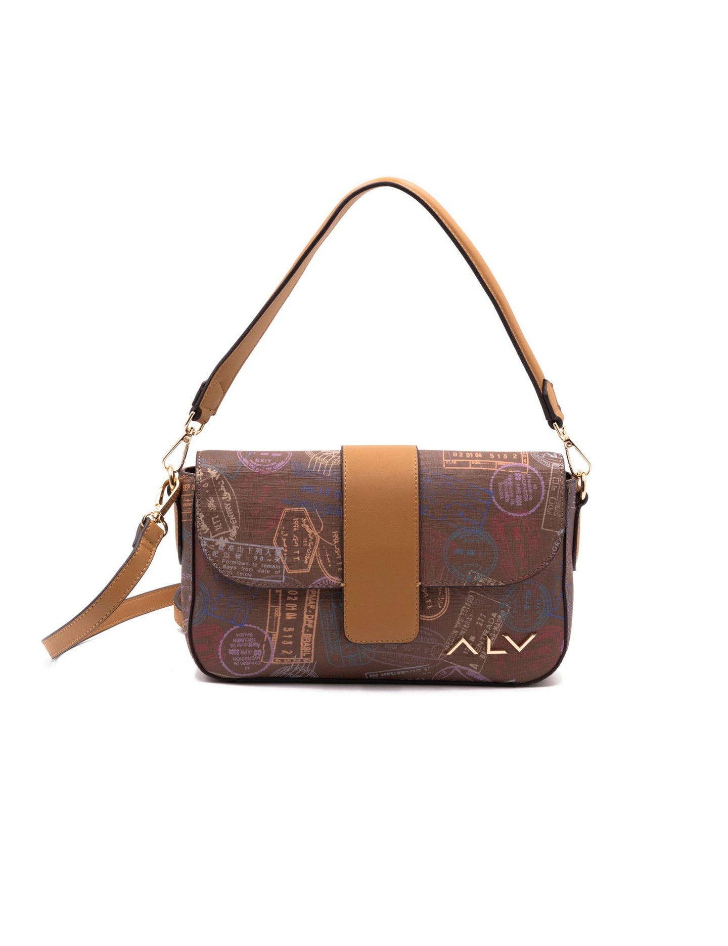 Baguette da donna ALV - Marrone