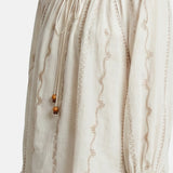 Vestito in Cotone Beige